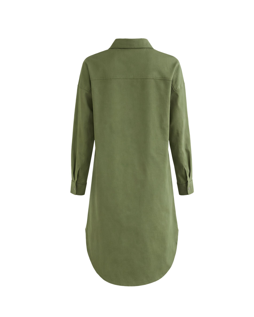 Sally Shirtdress in Olive