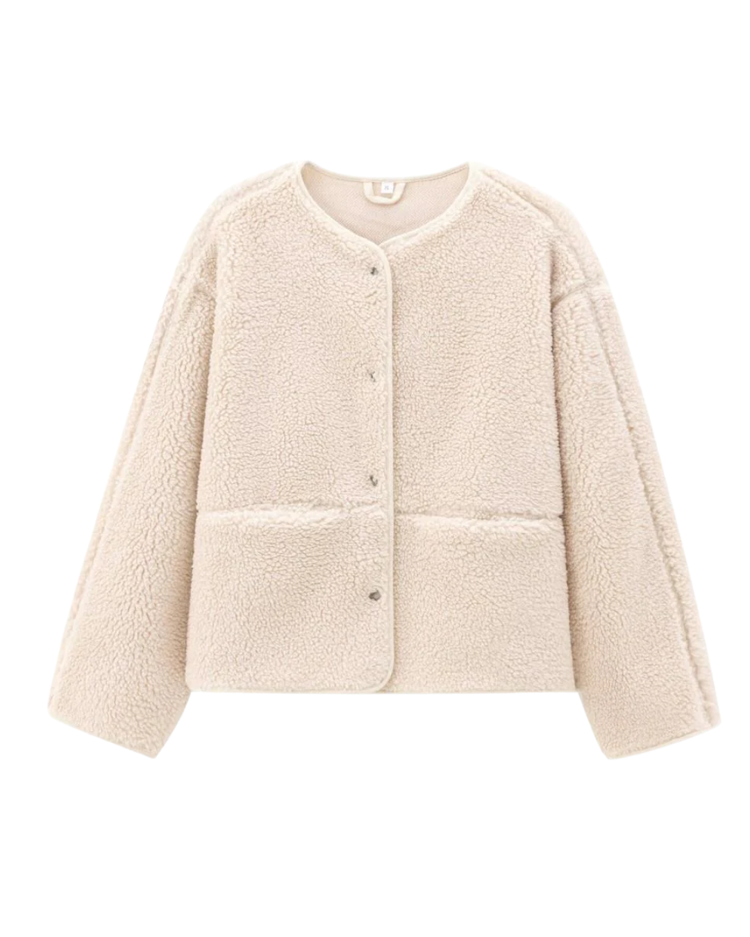 Willow - Teddy Jacket Coconut