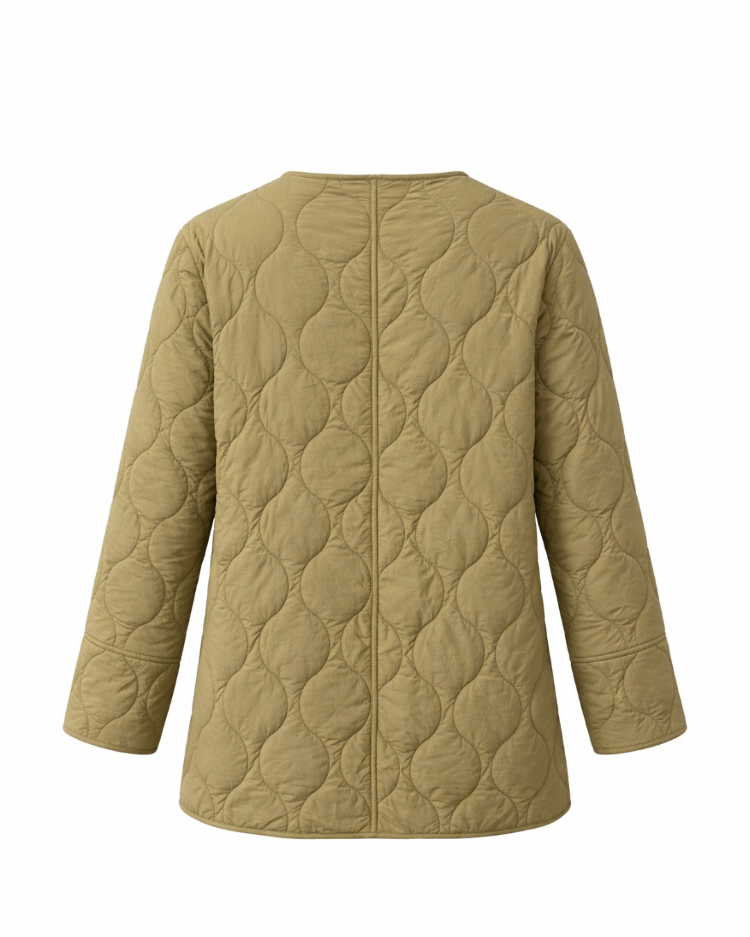 Ophelia Light Quilted Coat Olive