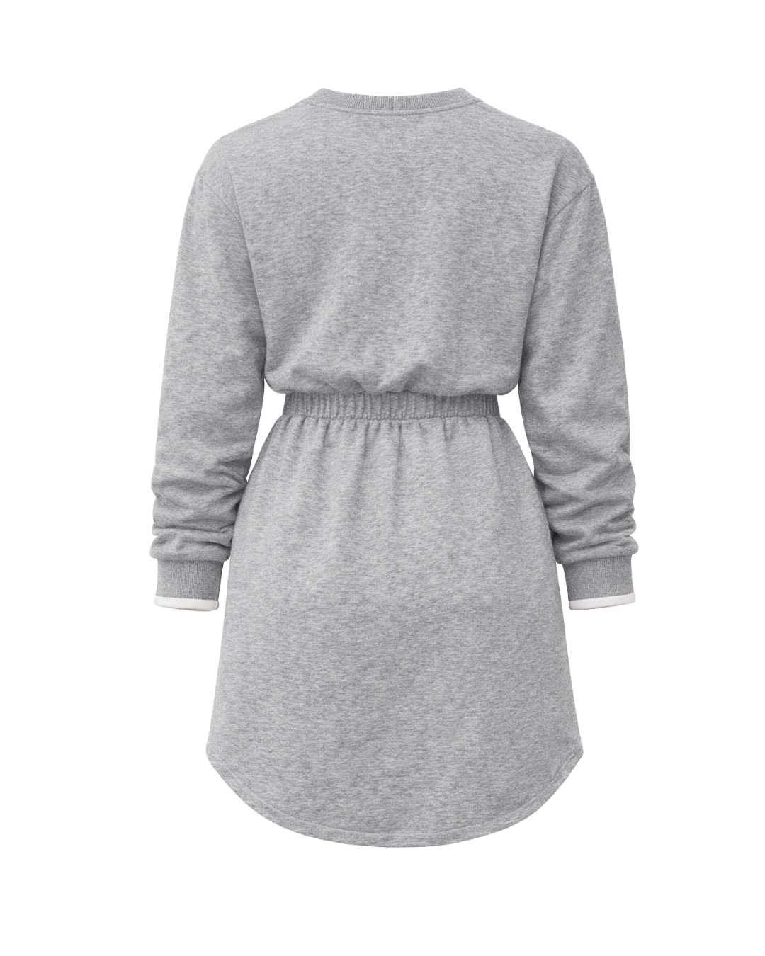 Emery - Lightweight Soft Fleece Lounge Skirt Set 2PC In Grey