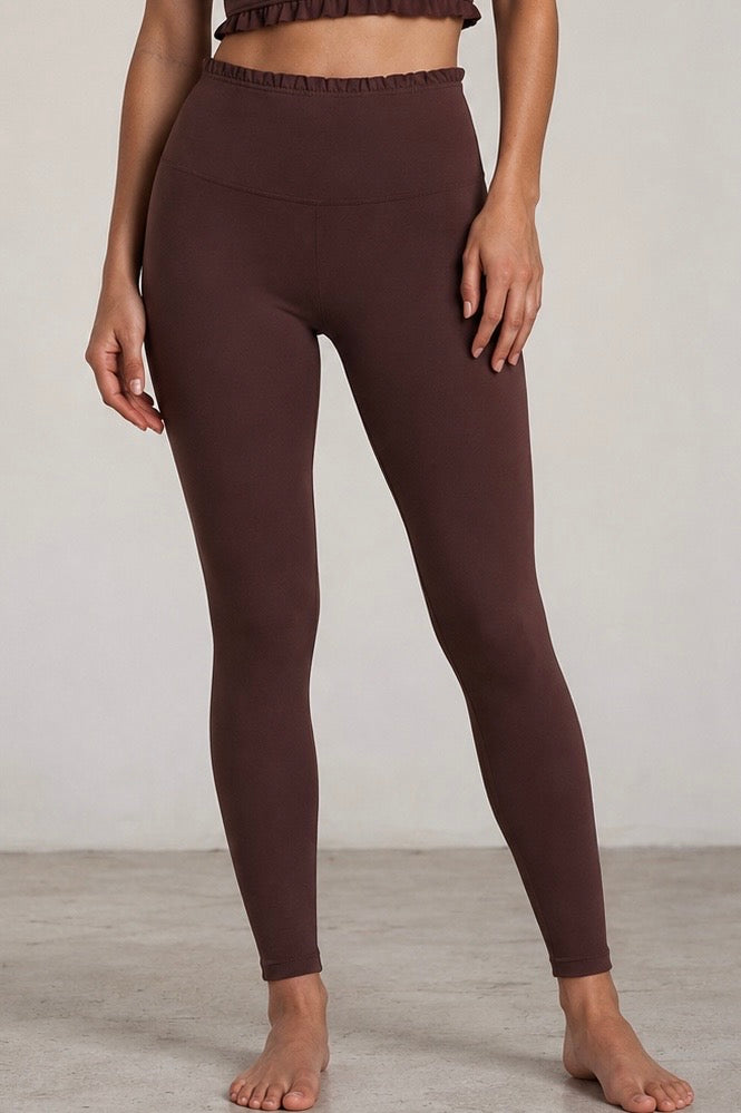 FORM Sage Leggings – High Rise Performance Legging Espresso
