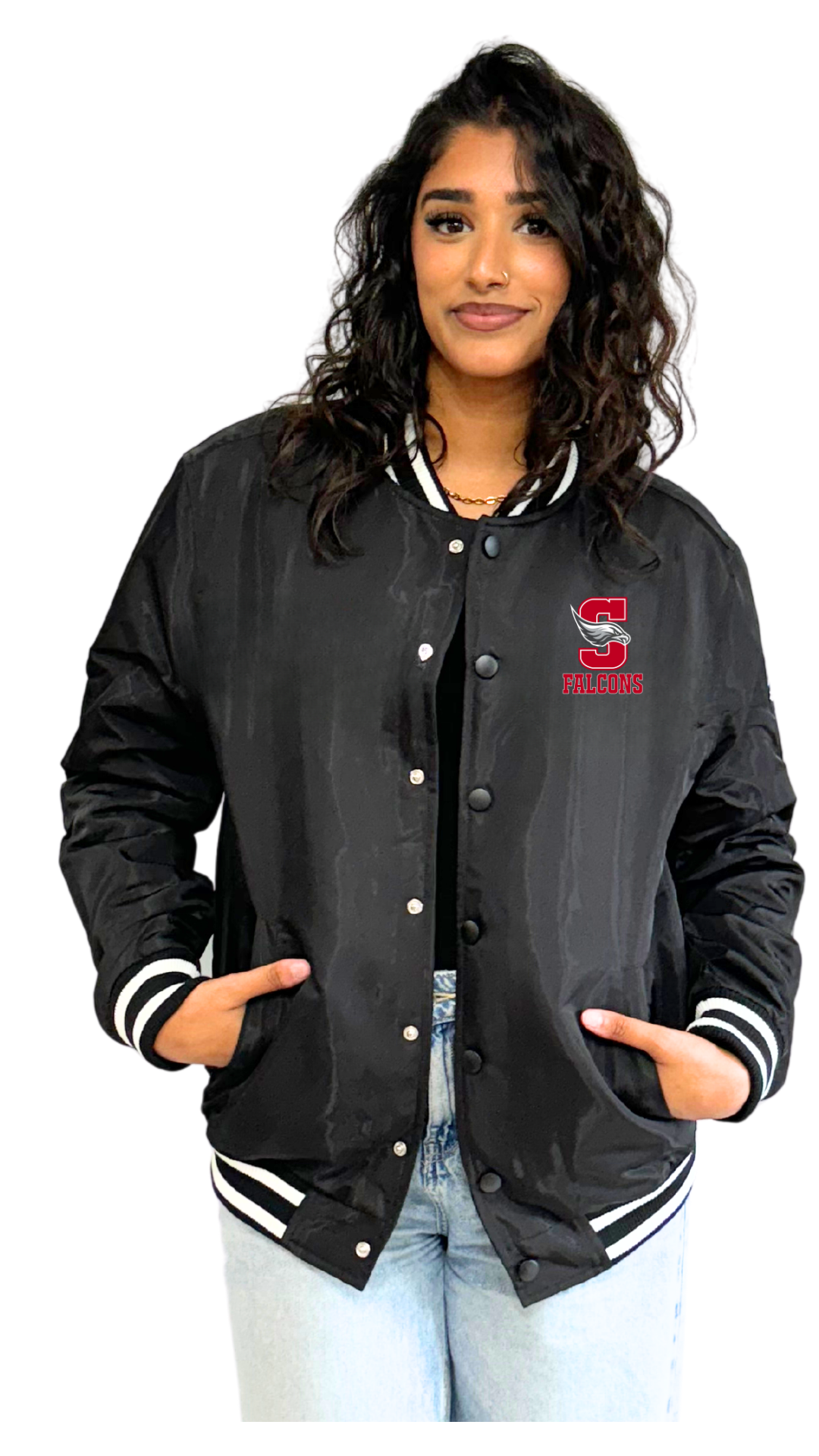 Surrey Falcons Varsity Bomber Jacket