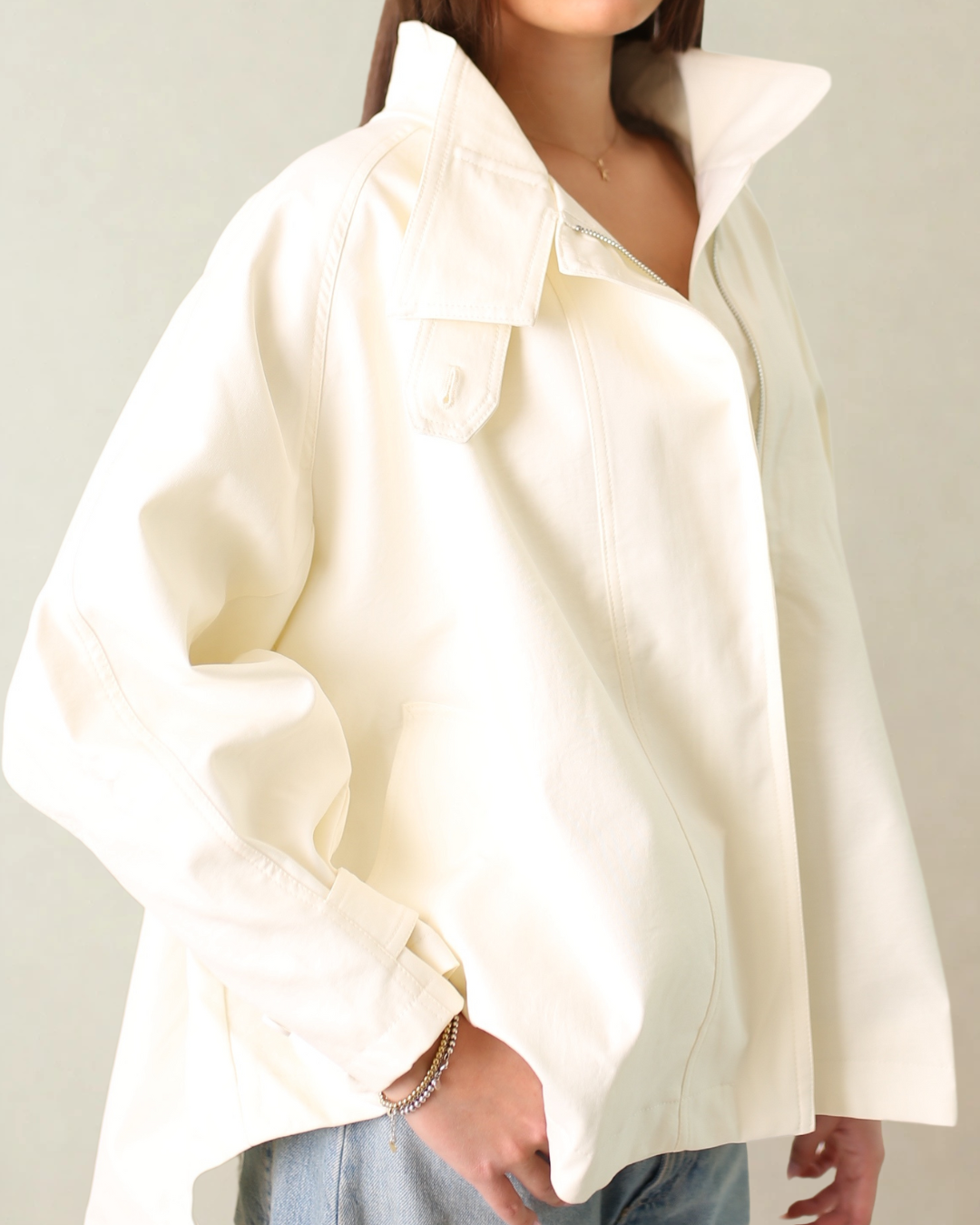 Hudson Fall Jacket in Sugar