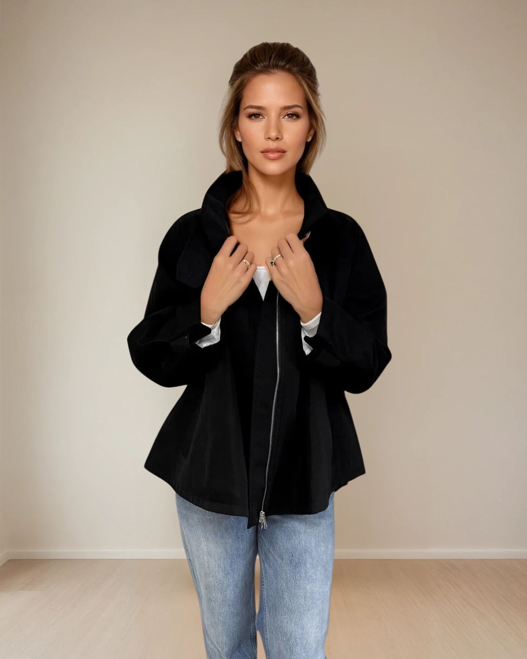 Hudson Fall Jacket Black