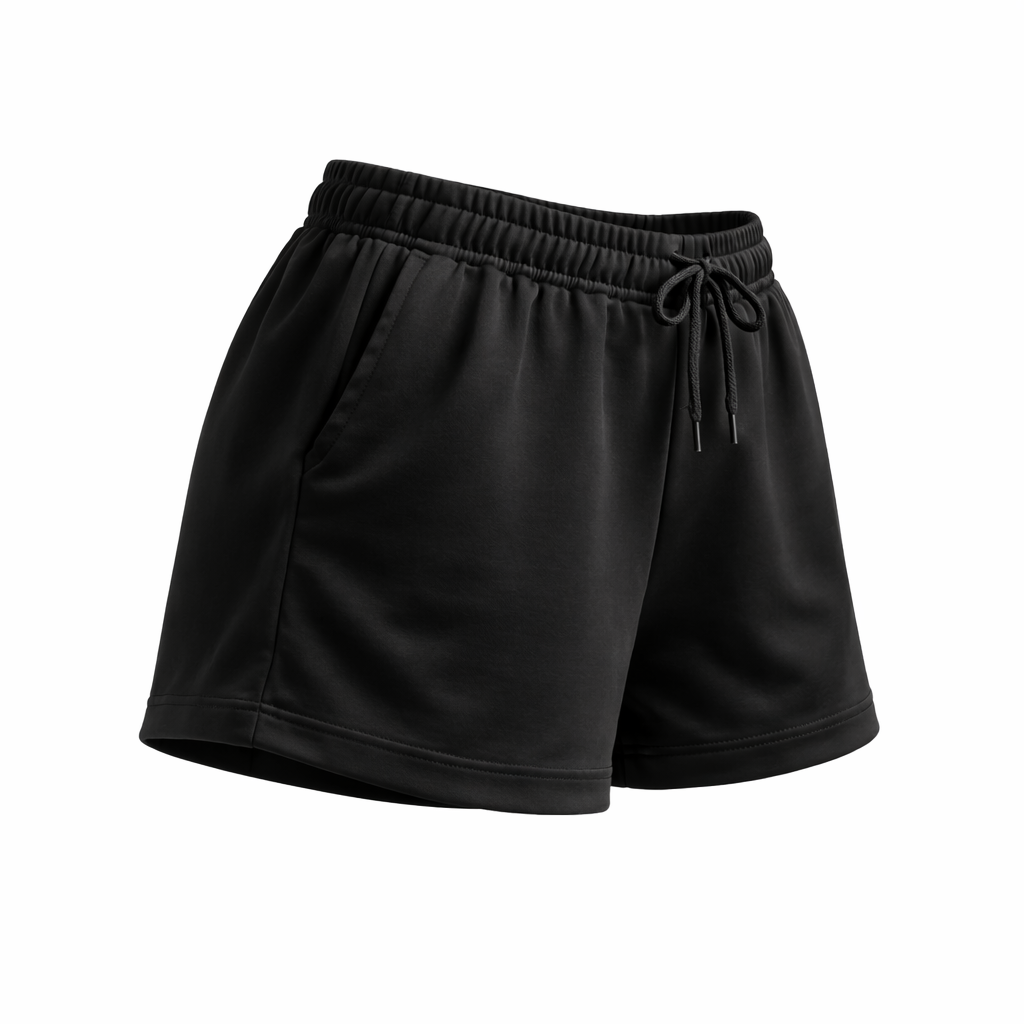Emmie Luxeflow - Soft Active Short In Black