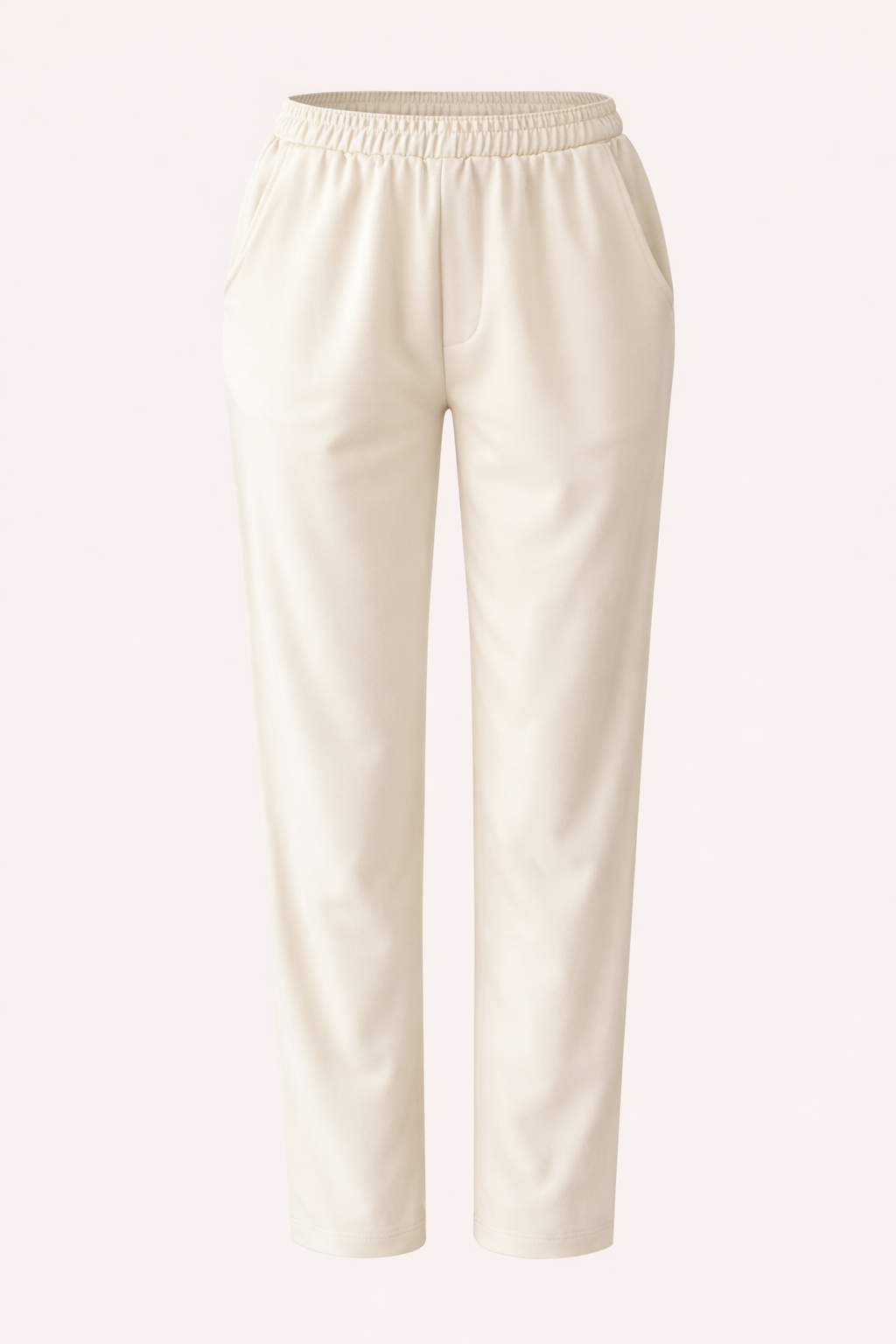 Thea Luxeflow - Fitted Pants In Creme