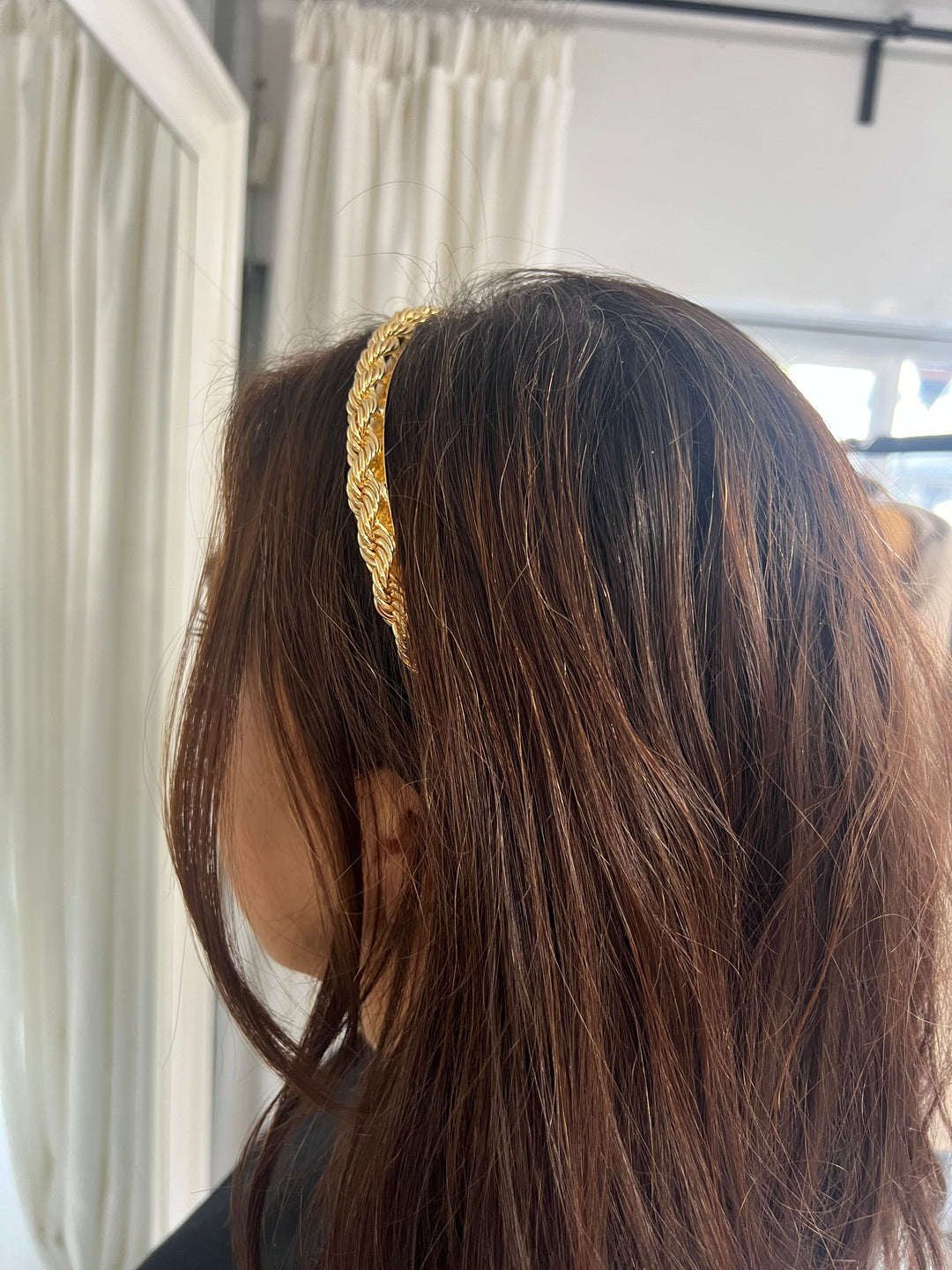 Golden Twist Hair Band