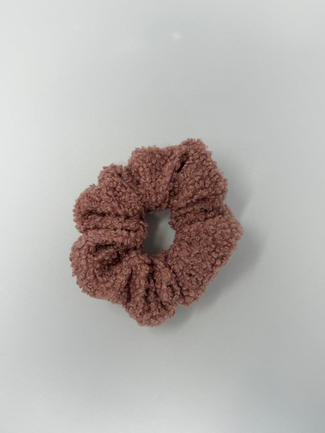 Boucle Scrunchie in Pink
