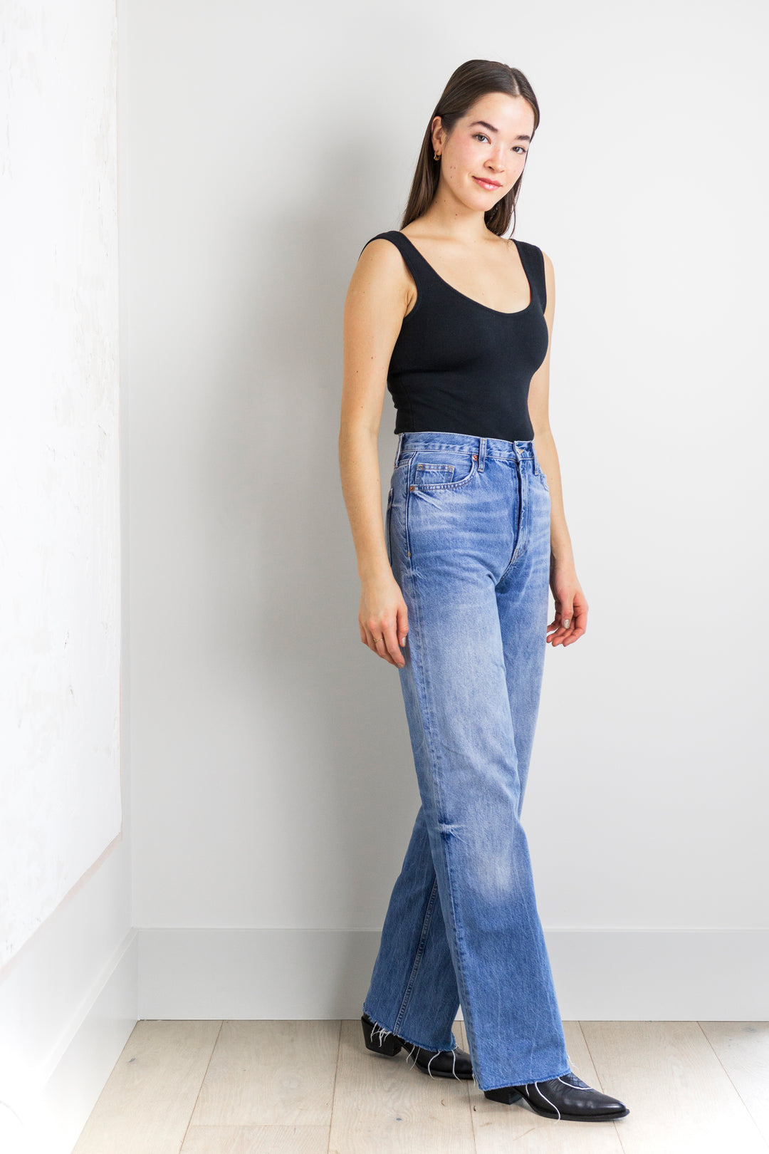 Emelia Knit Bodysuit in Black