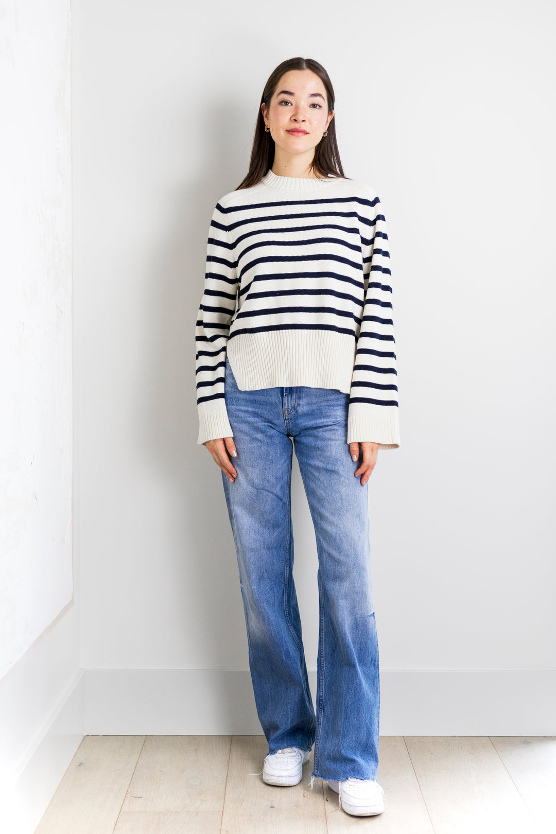 Addie Knit Pull-Over in Stripe