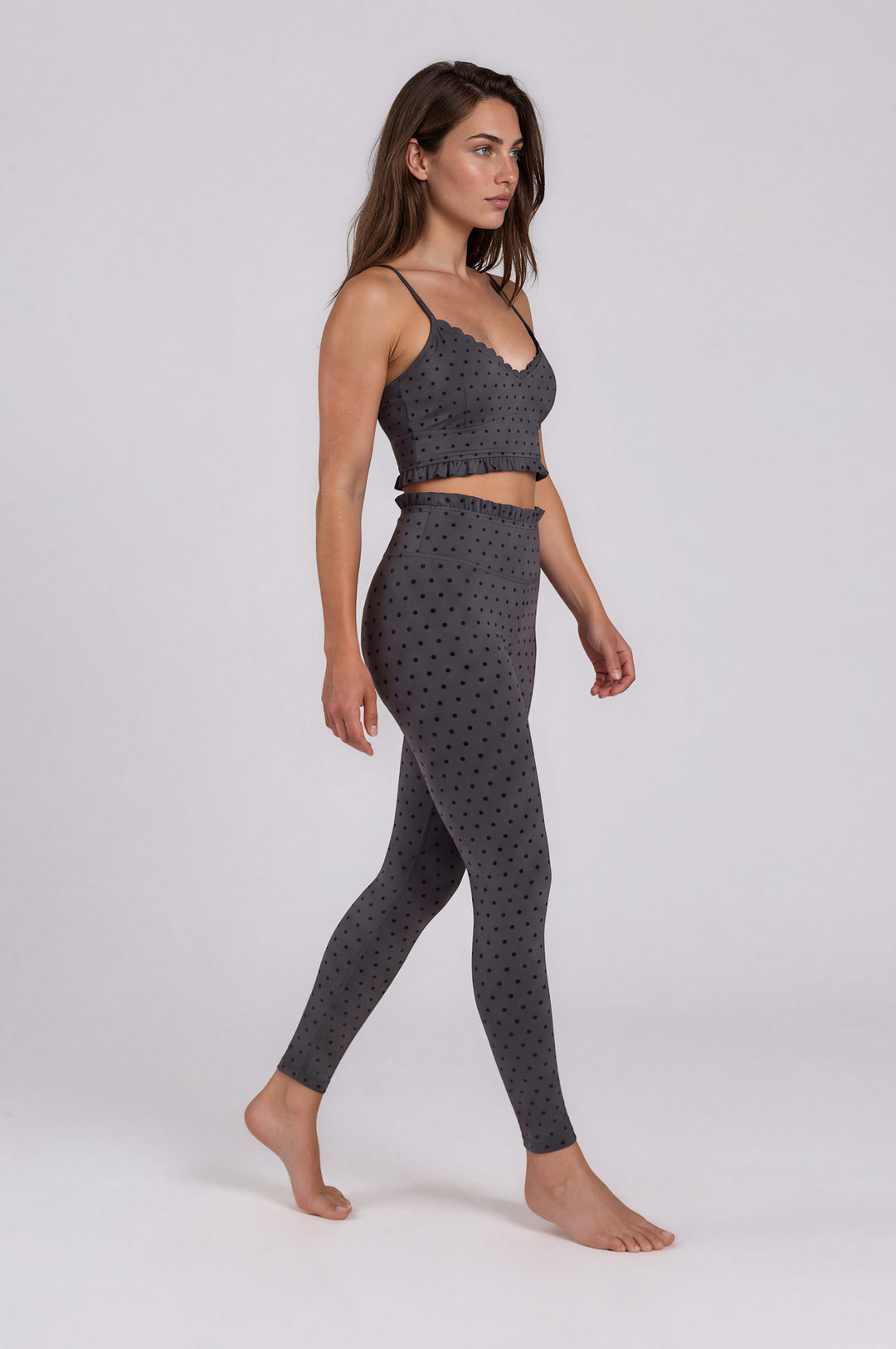 FORM Billie bralette polka dot – full length – PRIV the Brand