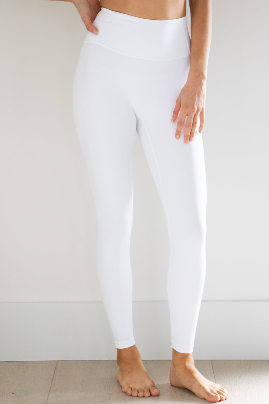 Ultimate Ribbed Leggings in Chiffon