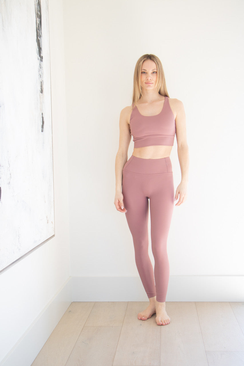 Ultimate Ribbed Legging in Bubblegum – PRIV Collections