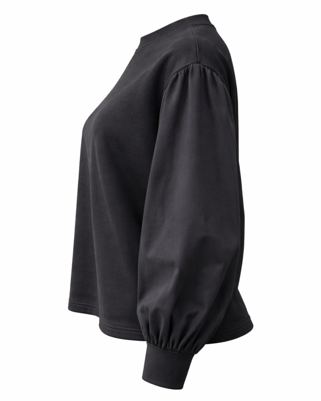 Lacelle Long Sleeve Blouse in Black