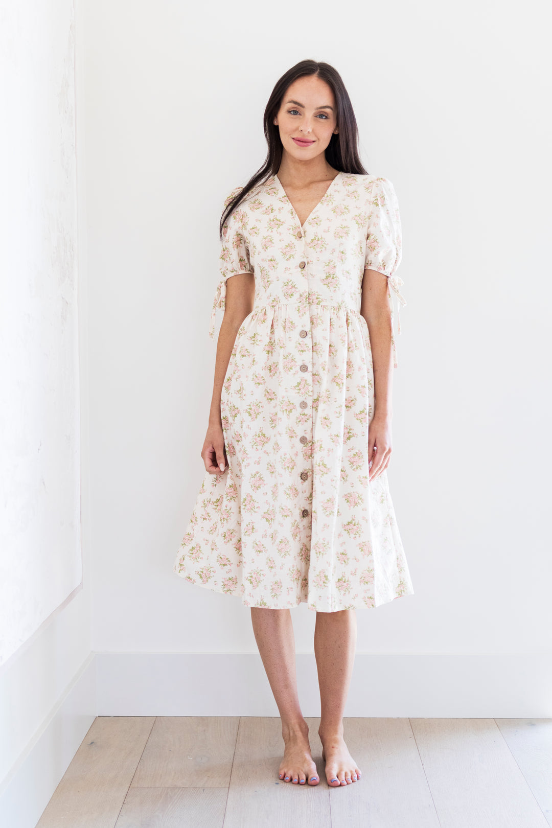 Lilly Fully Button Dress