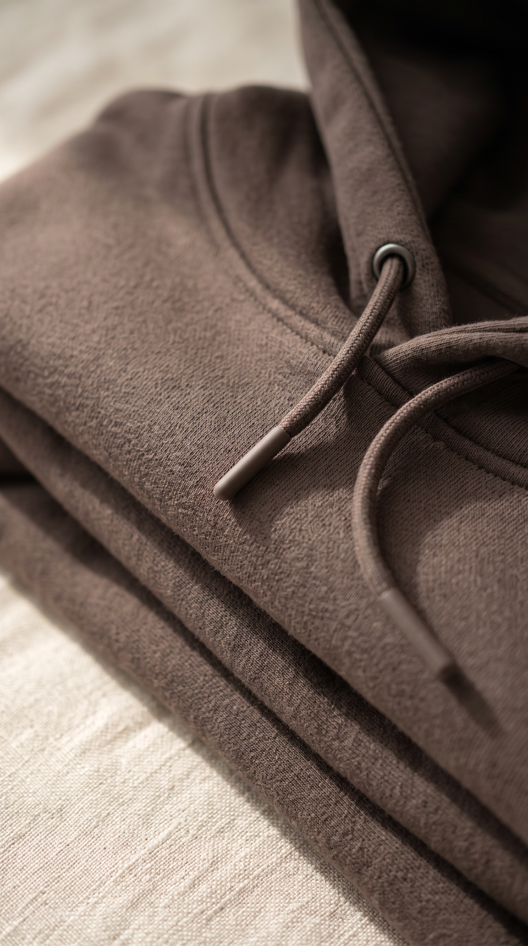 Linden Hoodie – Relaxed Fleece Pullover Espresso