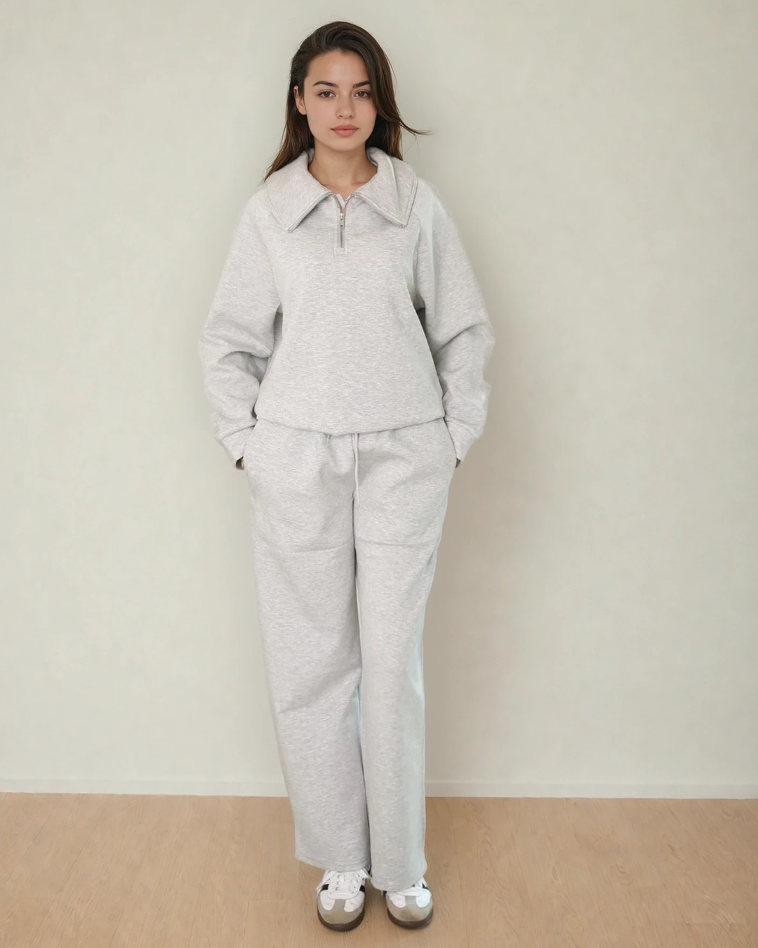 Adora LUXEflow Leg Pant Heather Grey