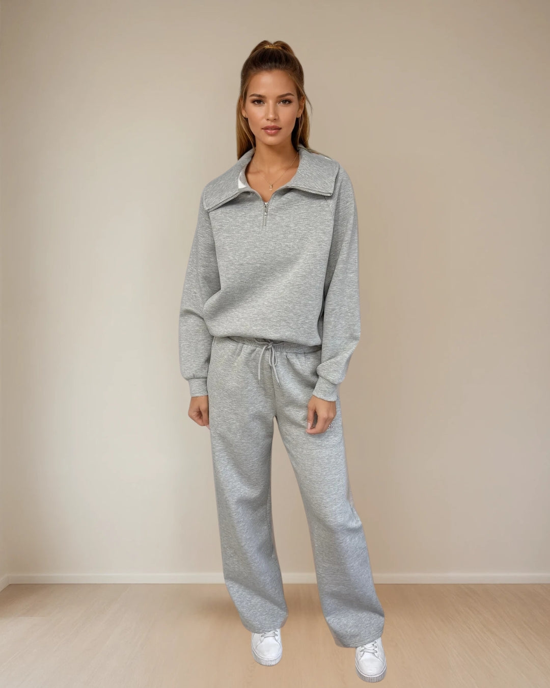 Adora LUXEflow Leg Pant Heather Grey