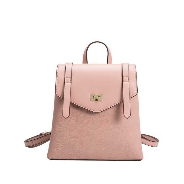 Maxine is a style with a classic look and all the functionality you need in a backpack. Keep your things organized with the two compartments and multiple pockets. Features adjustable shoulder straps and a top carrying handle. This cute backpack is one you'll surely want to add to your collection.

Luxury Vegan Leather
8.75"W x 10"H x 3.75"D
Handle Drop: 2"
Turn-Lock Closure
Gold-Tone Hardware
Interior Zip & Slot Pocket
Exterior Zip Pocket
Polka-Dot Lining
Tablet Friendly
Product No.TM5742BUH
Maxine Blush Ba