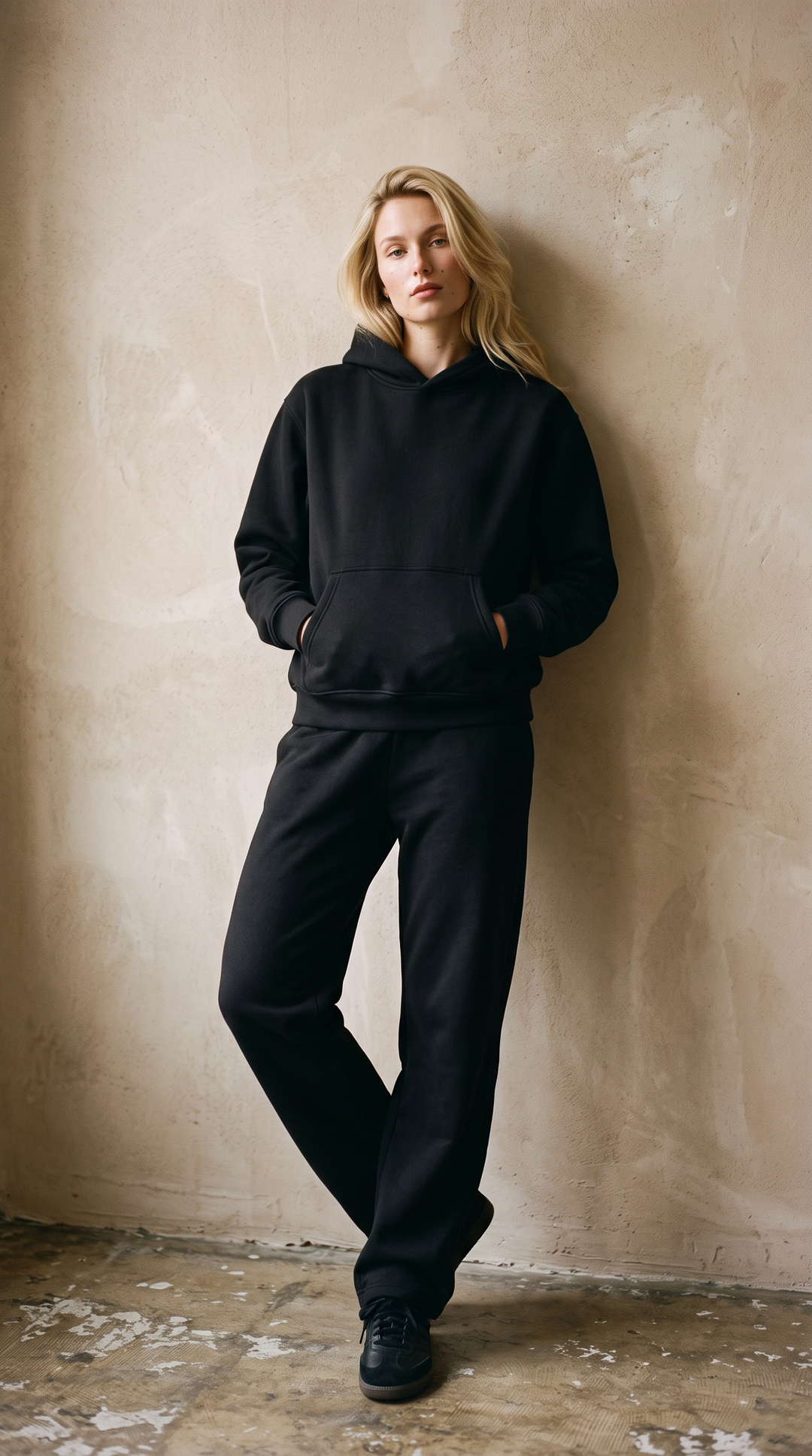 Sawyer Joggers – Relaxed Fleece Lounge Pant Black