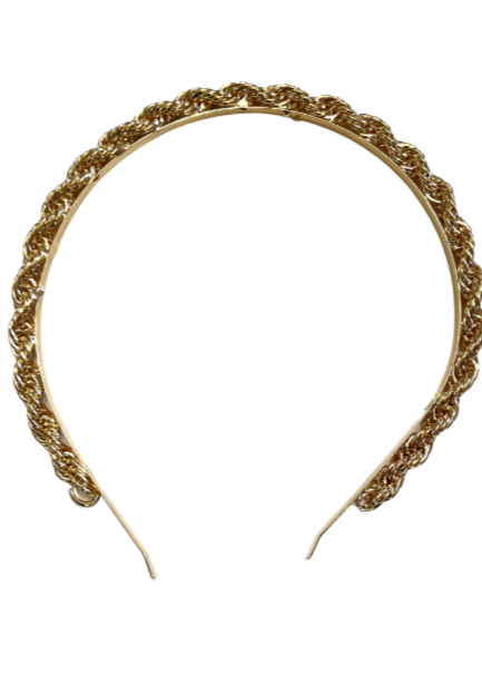 Golden Twist Hair Band