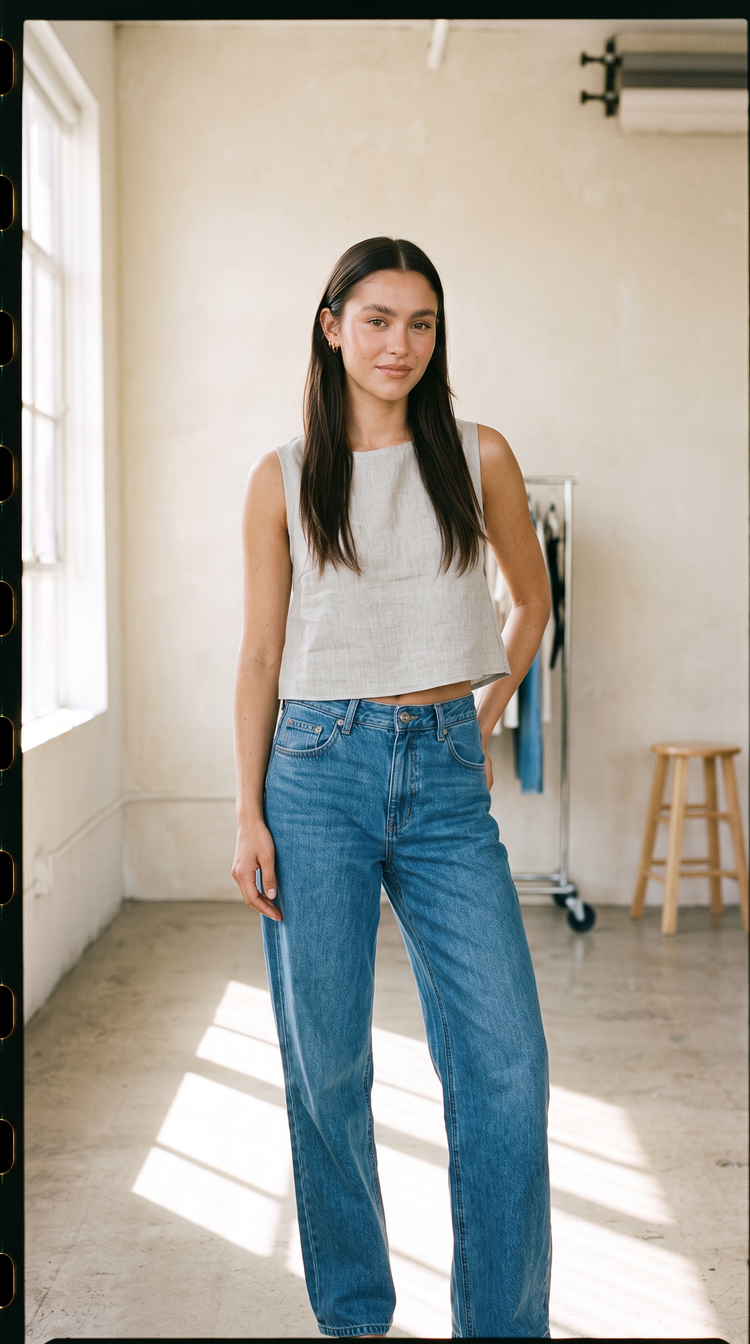 Nina Linen Tank Oat-Isabeyphotography-3