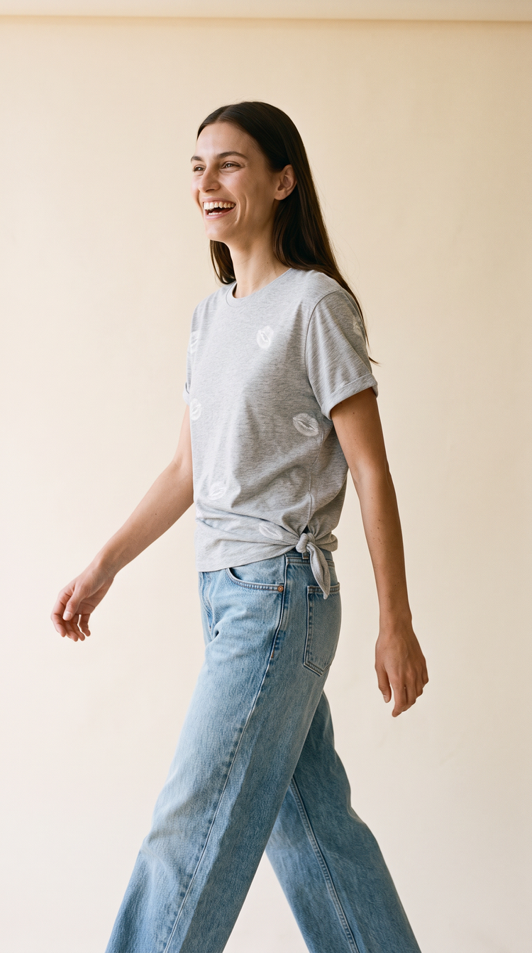 Reign Grey Kisses studio campaign walking