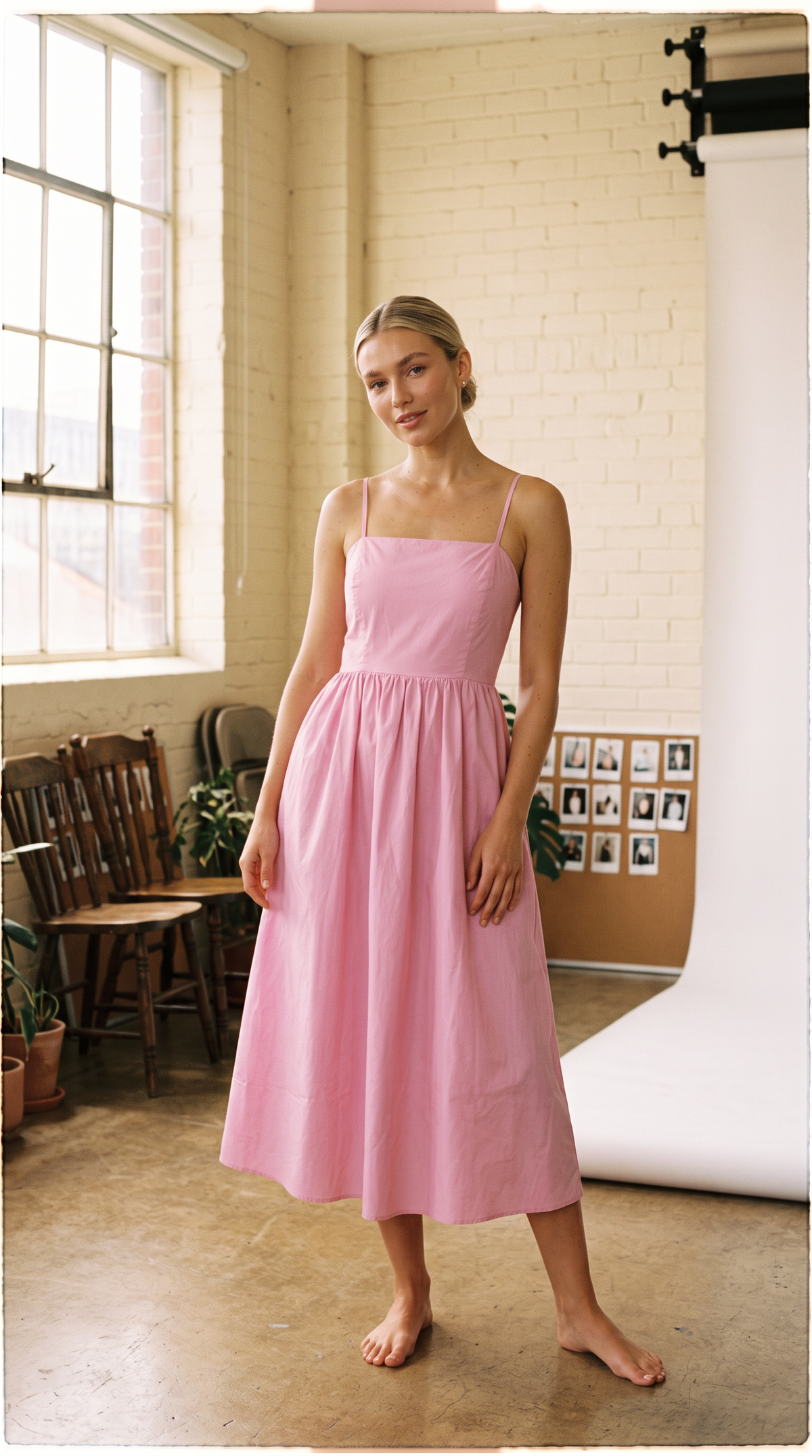 Averie Poplin Dress Pink-Isabeyphotography-3