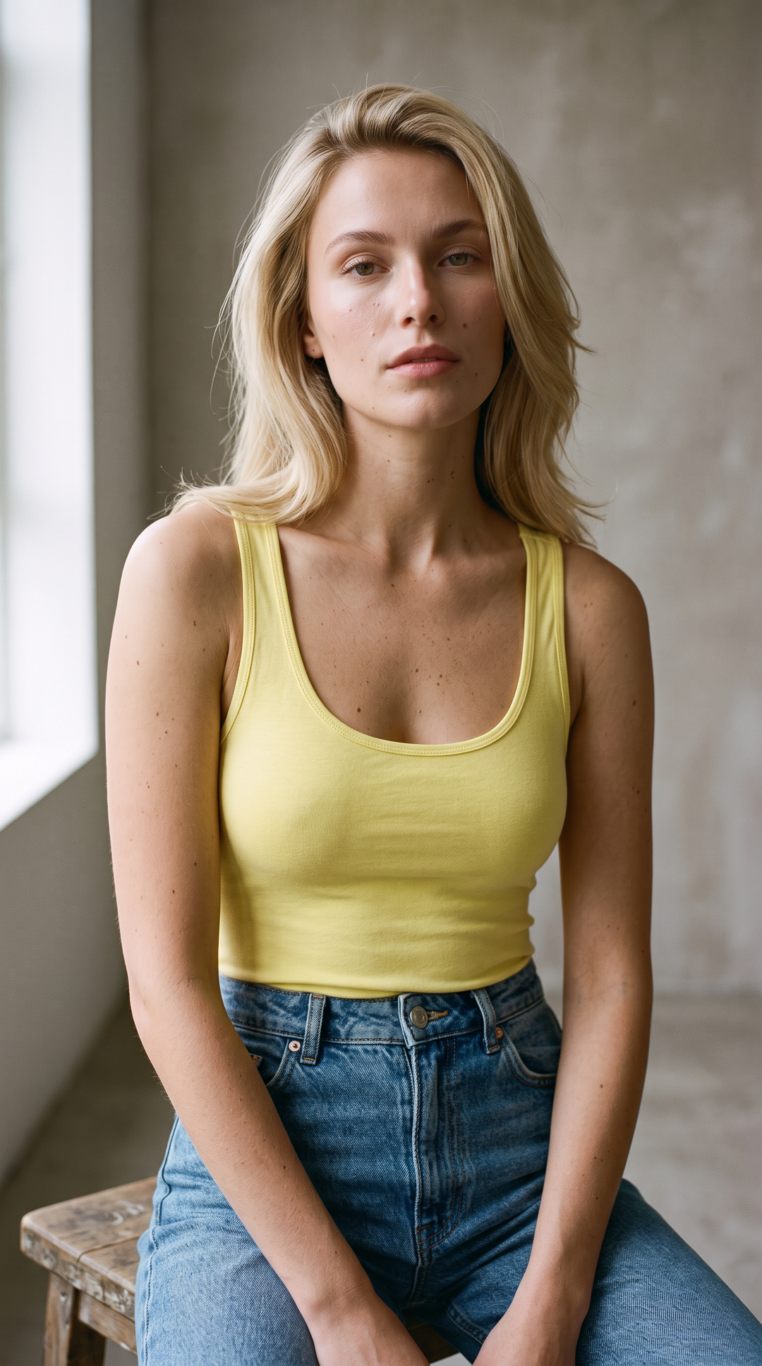 Hannah Bodysuit in Lemoncello