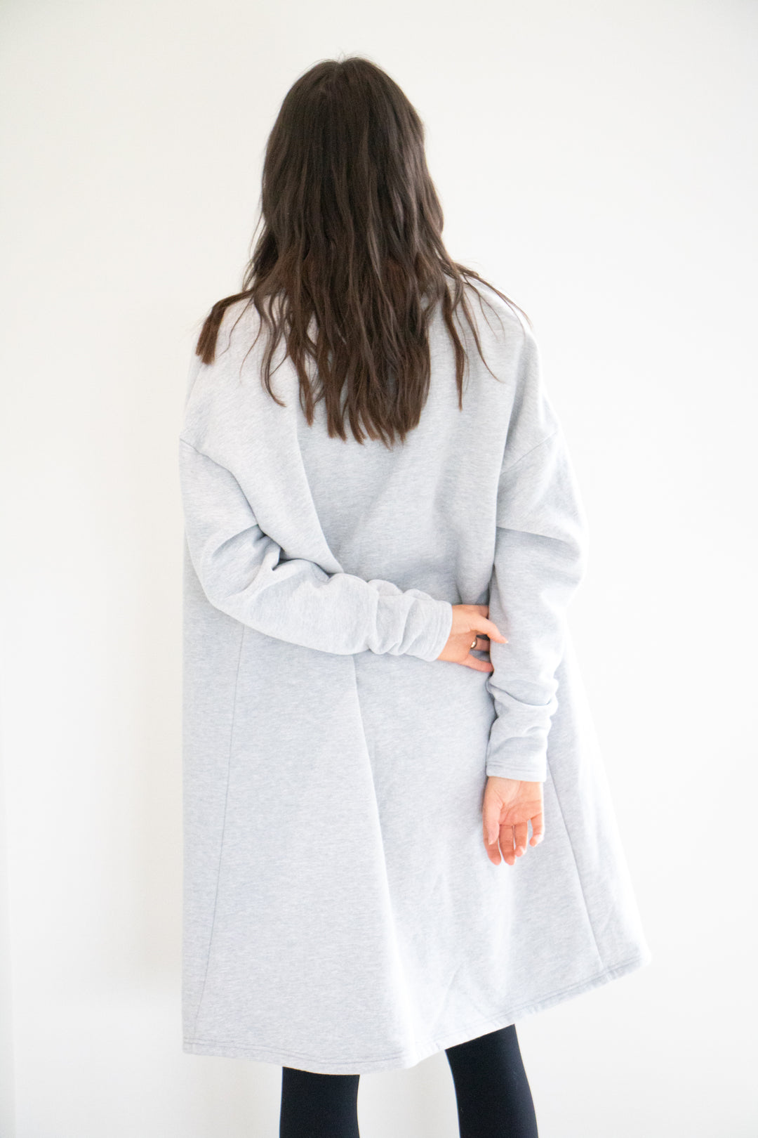 Coco Coatigan in Light Grey