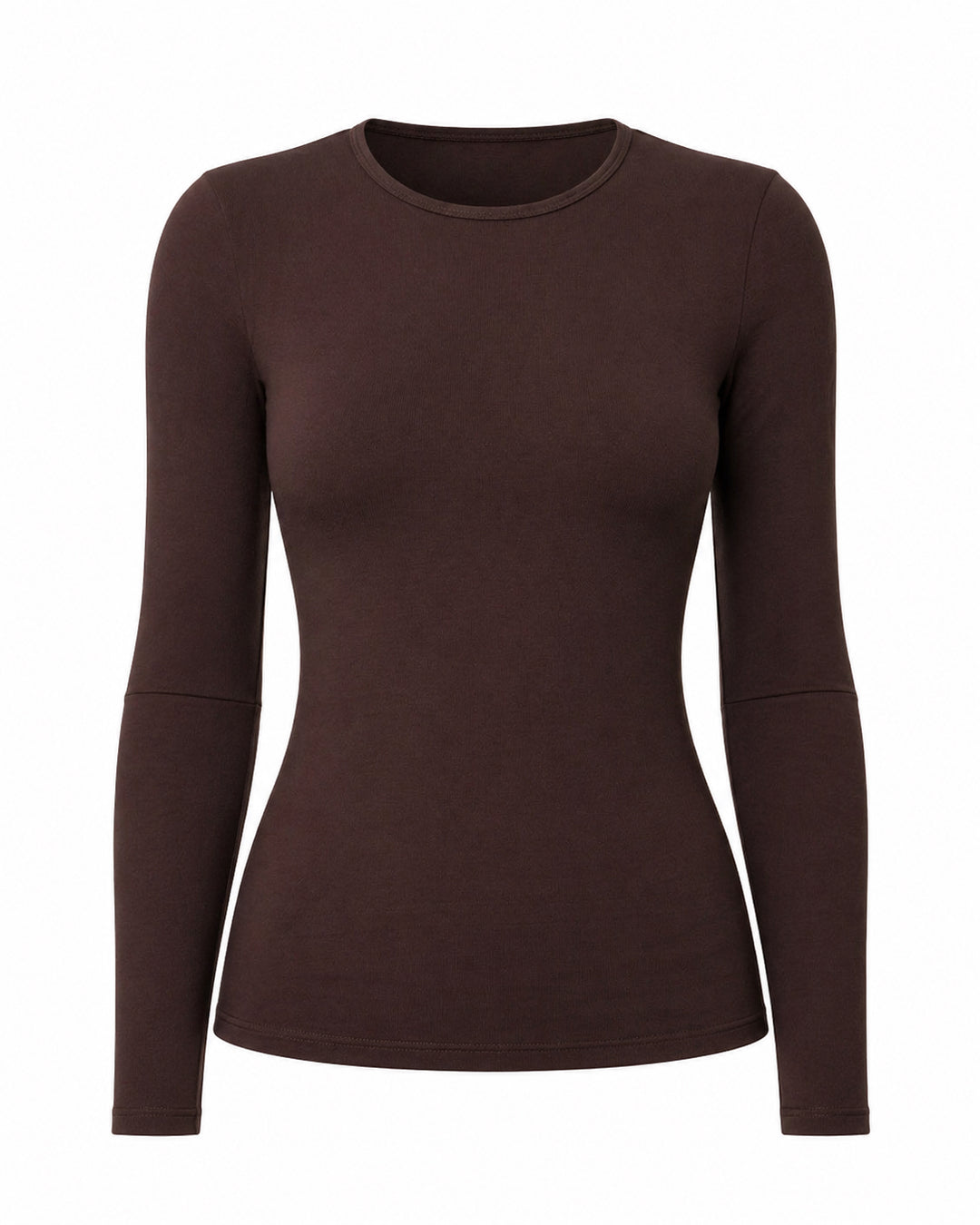 FORM Crew Long Sleeve Espresso