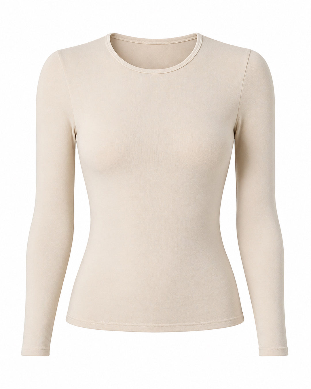 FORM Crew Long Sleeve Cream