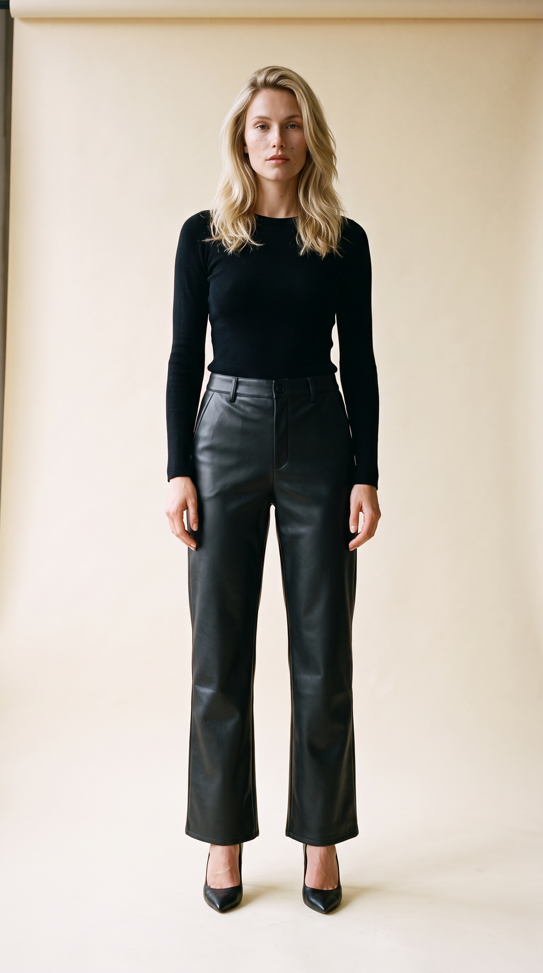 Charlottetown Faux Leather Pants