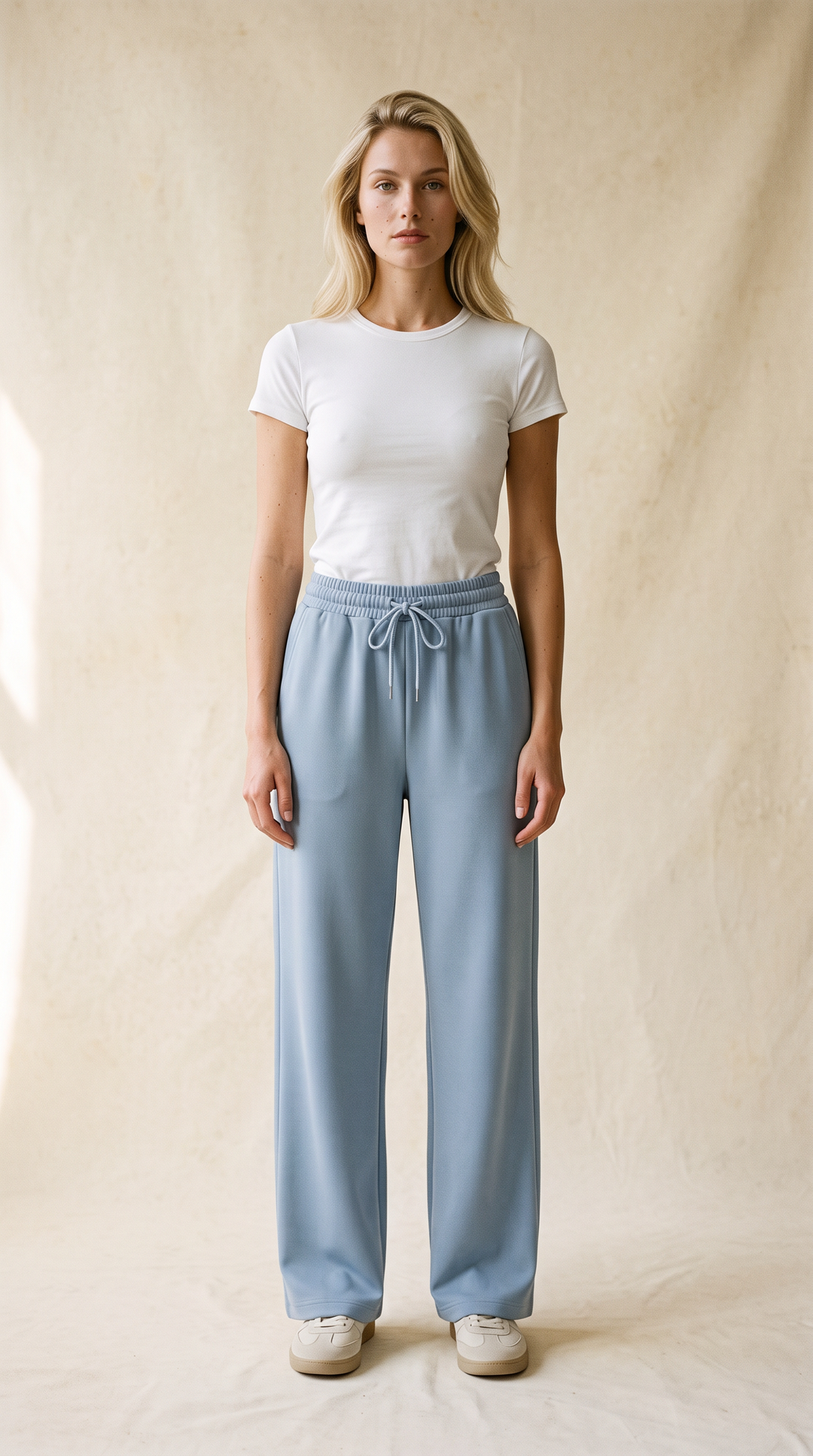 Adora Luxeflow - Everyday Wide Leg Pant In Sky