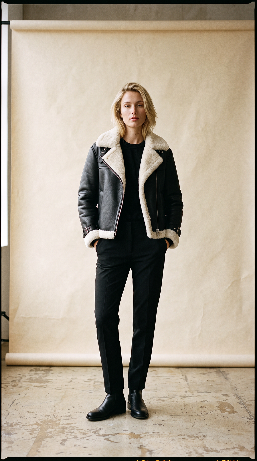 Ramone Moto Inspired Coat