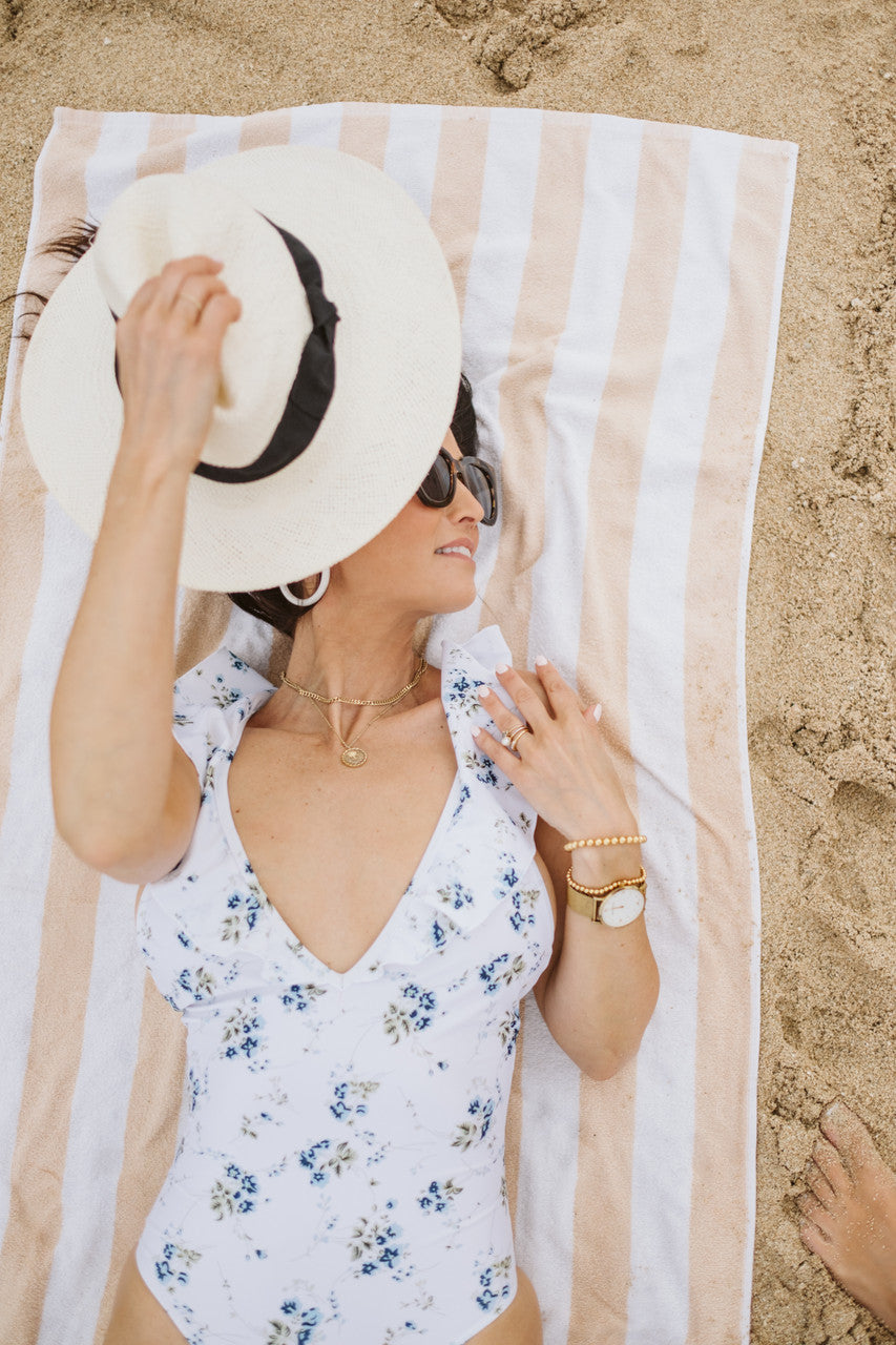 Valencia Swimsuit in French Floral