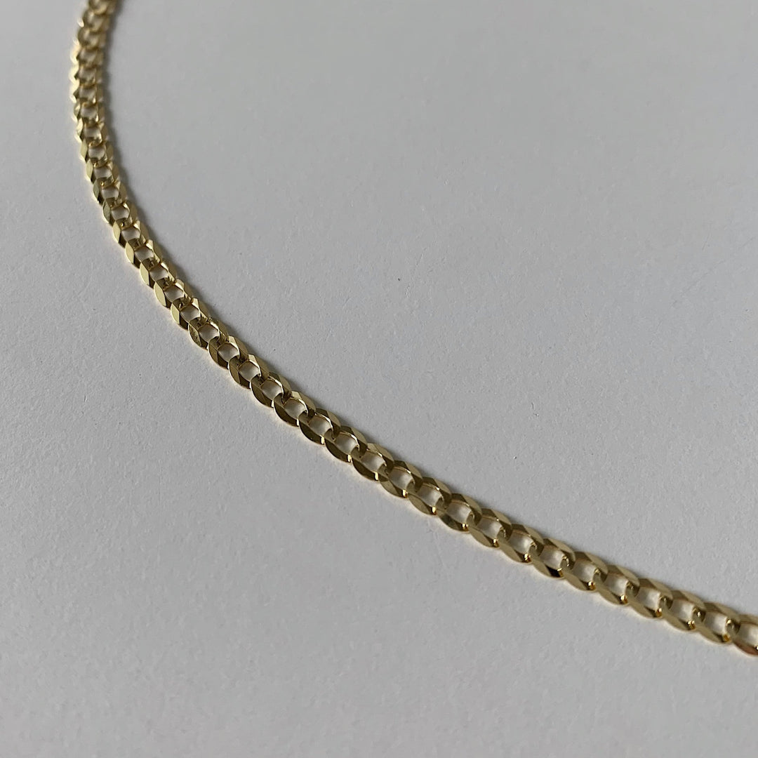 Gold Curb Chain