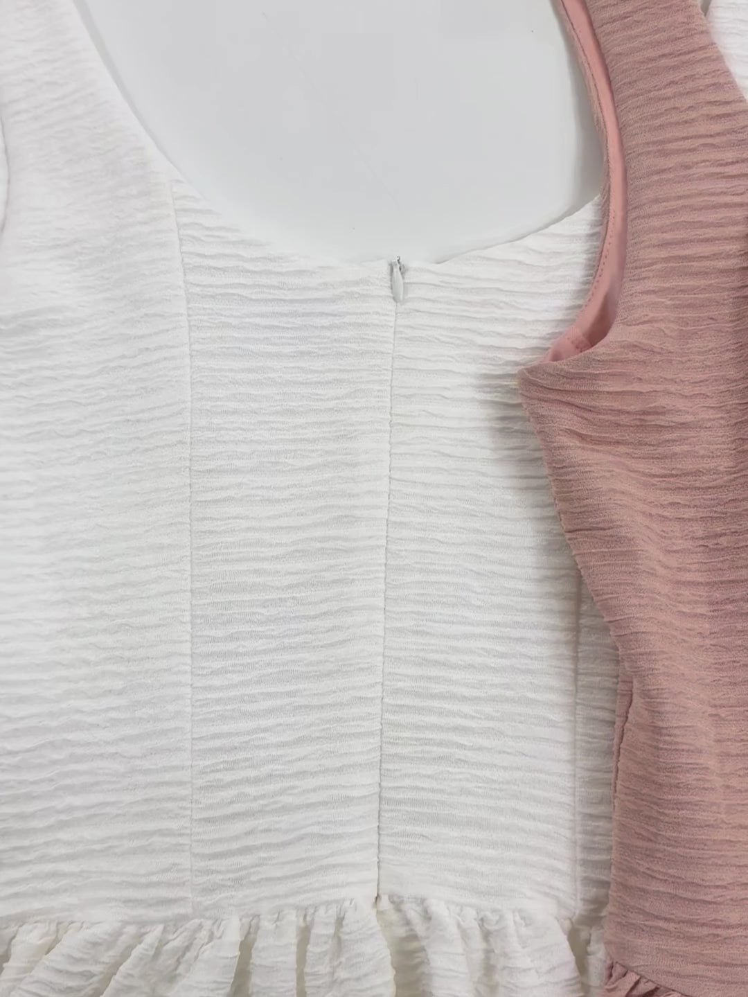Elliot Crepe Ballerina Dress Blush