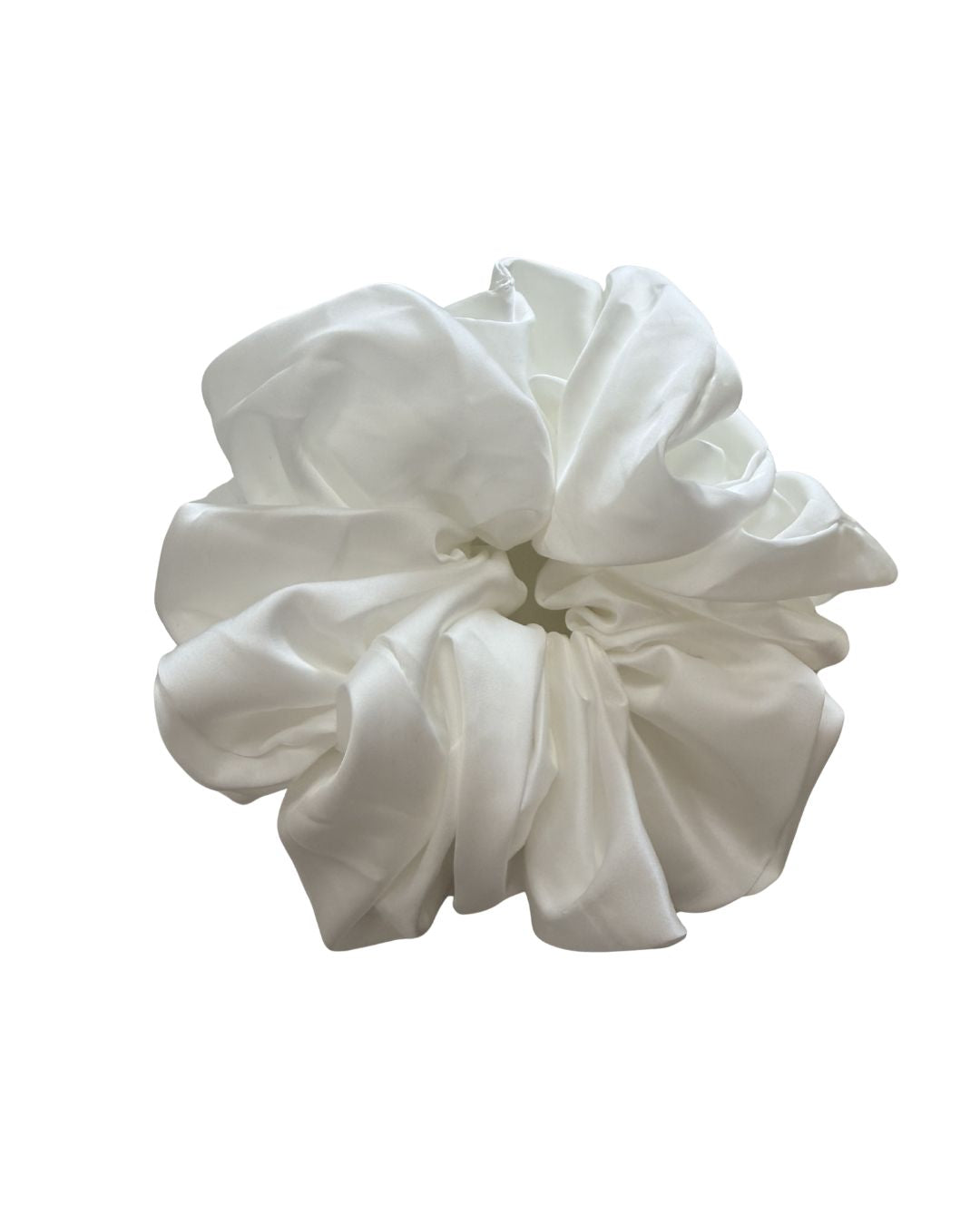 Oversized Scrunchie White